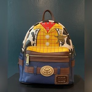 Loungefly Pixar Disney Sheriff Woody Toy Story Backpack
